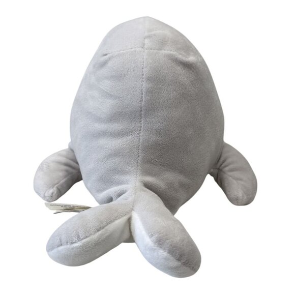 Kellytoy Gray Whale Baby Rattle 10" Soft - Picture 4 of 6